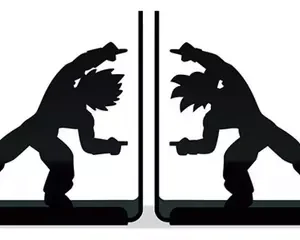 Porta Livros Dragon Ball Fusion Suporte Geek Cor Preto